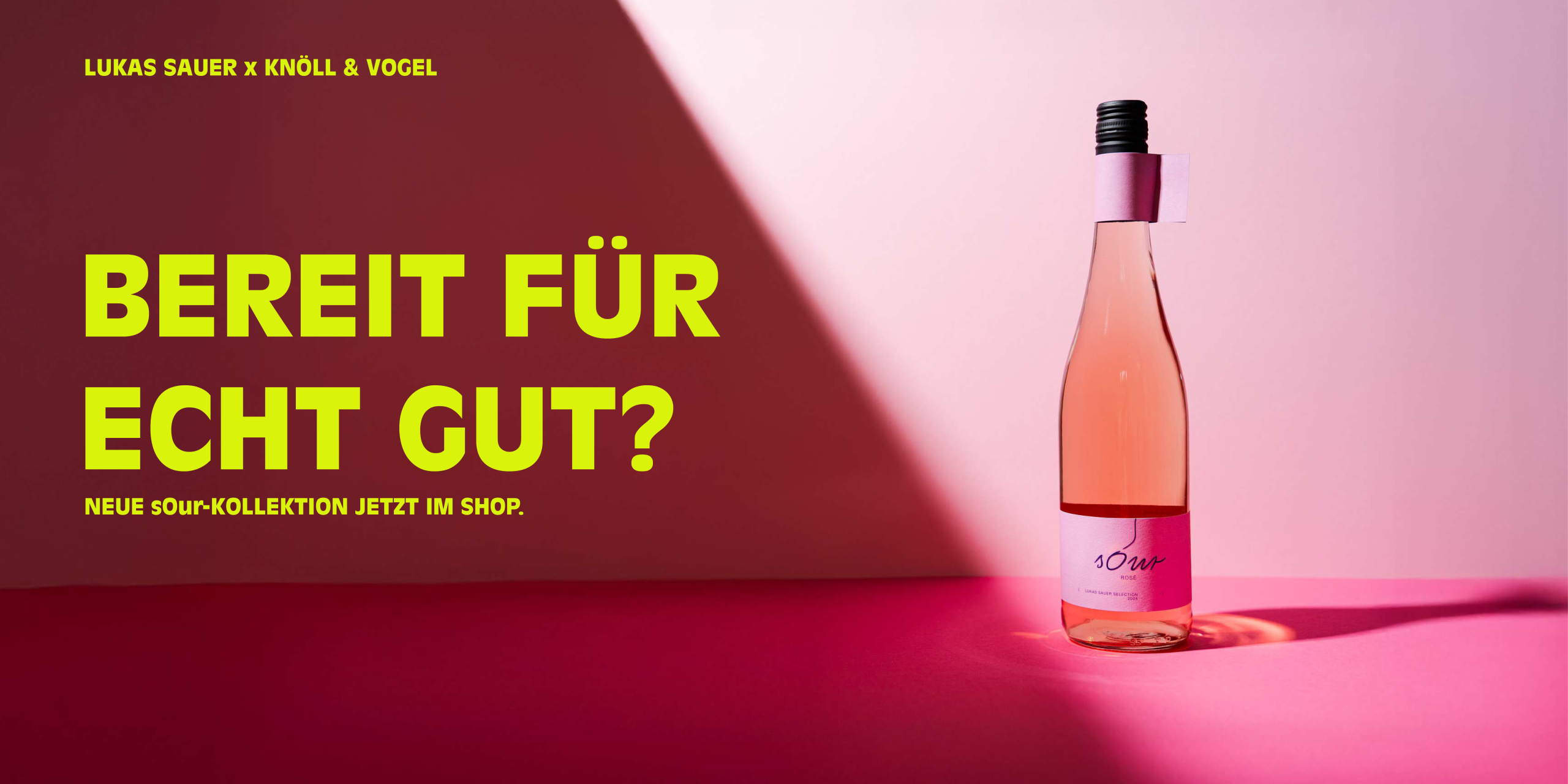 sOur Kollektion – Werbebanner